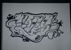 Graffiti Wall in Berlin Adlershof  - Photo by Amek - Amek, AMC (2017)