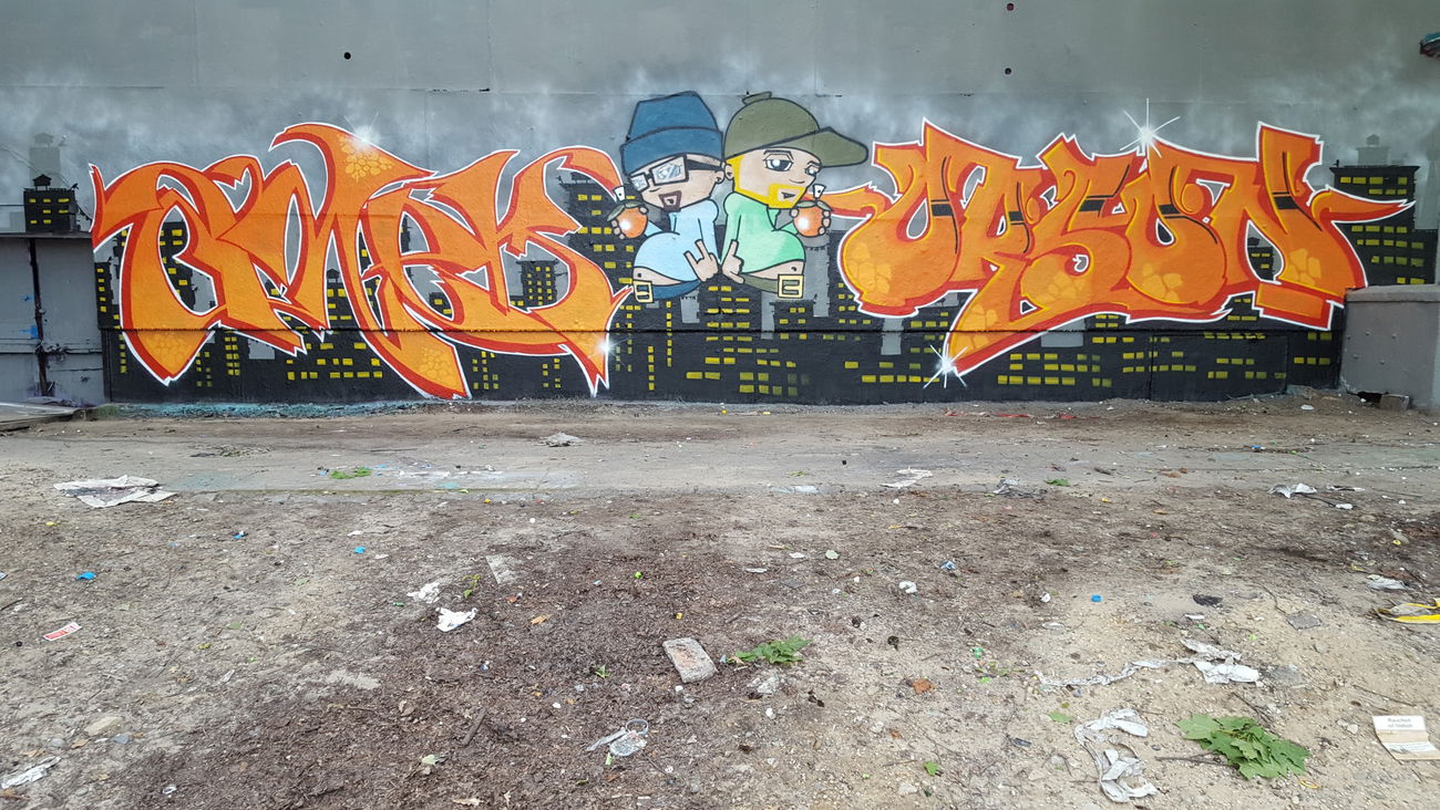 Graffiti Wall - Photo by Amek - Orson, PTS, AMEK (2017)