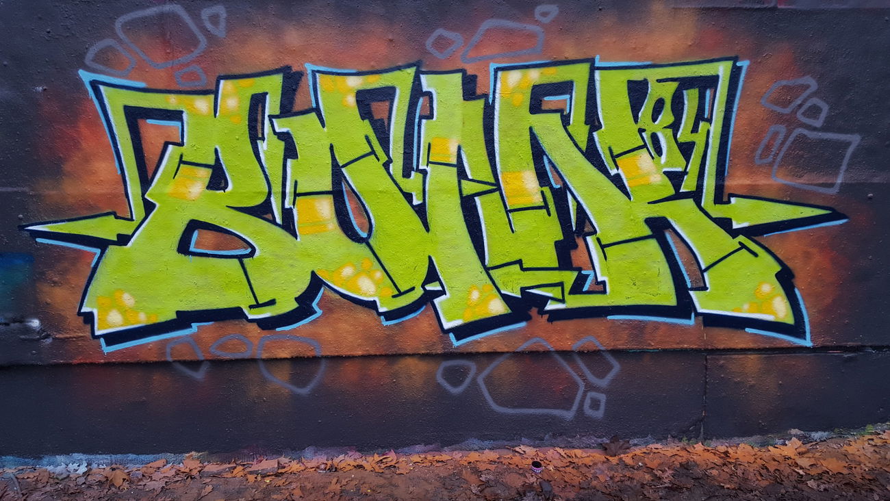 Graffiti Wall - Photo by Amek - BONK (2016)
