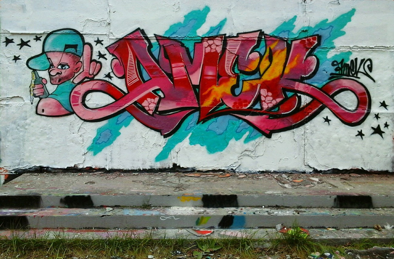 Graffiti Wall - Photo by Amek - Amek, AMC