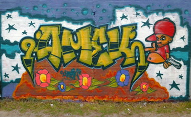 Graffiti Wall - Photo by Amek - Amek, AMC (2015)