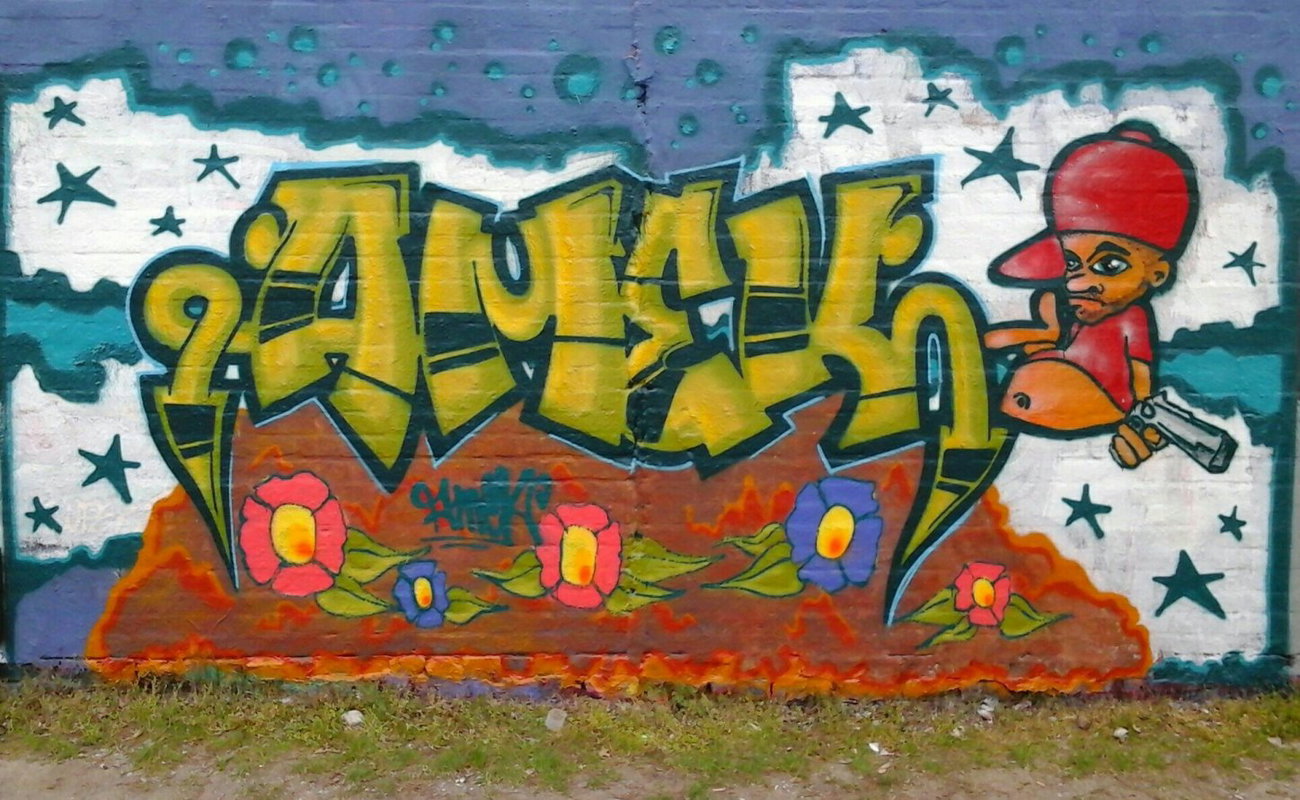 Graffiti Wall - Photo by Amek - Amek, AMC (2015)