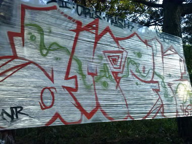 Graffiti Wall in Hamburg - Photo by AmekOne - Amek