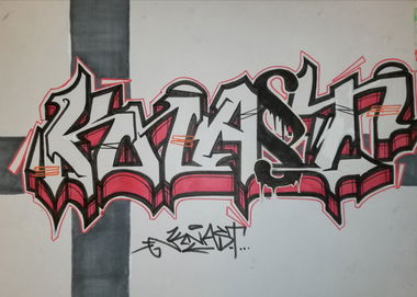 Graffiti Wall - Photo by AmekOne