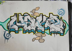 Graffiti Wall - Photo by AmekOne