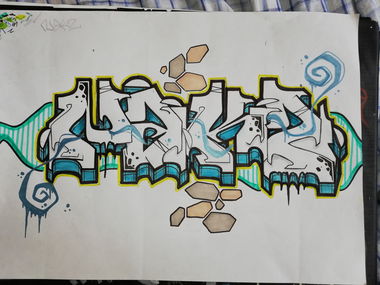 Graffiti Wall - Photo by AmekOne