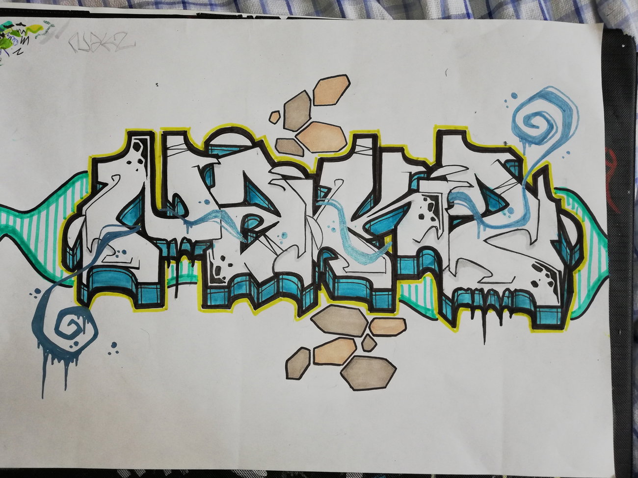 Graffiti Wall - Photo by AmekOne