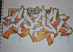 Graffiti Sketch - Photo by AmekOne - soar (2020)