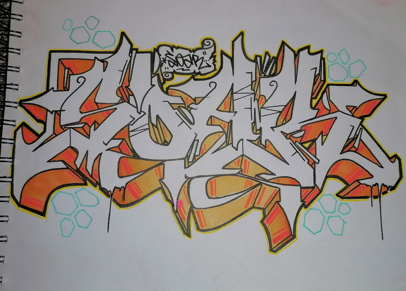 Graffiti Sketch - Photo by AmekOne - soar (2020)