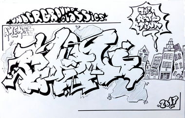 Graffiti Sketch - Photo by Amen76
