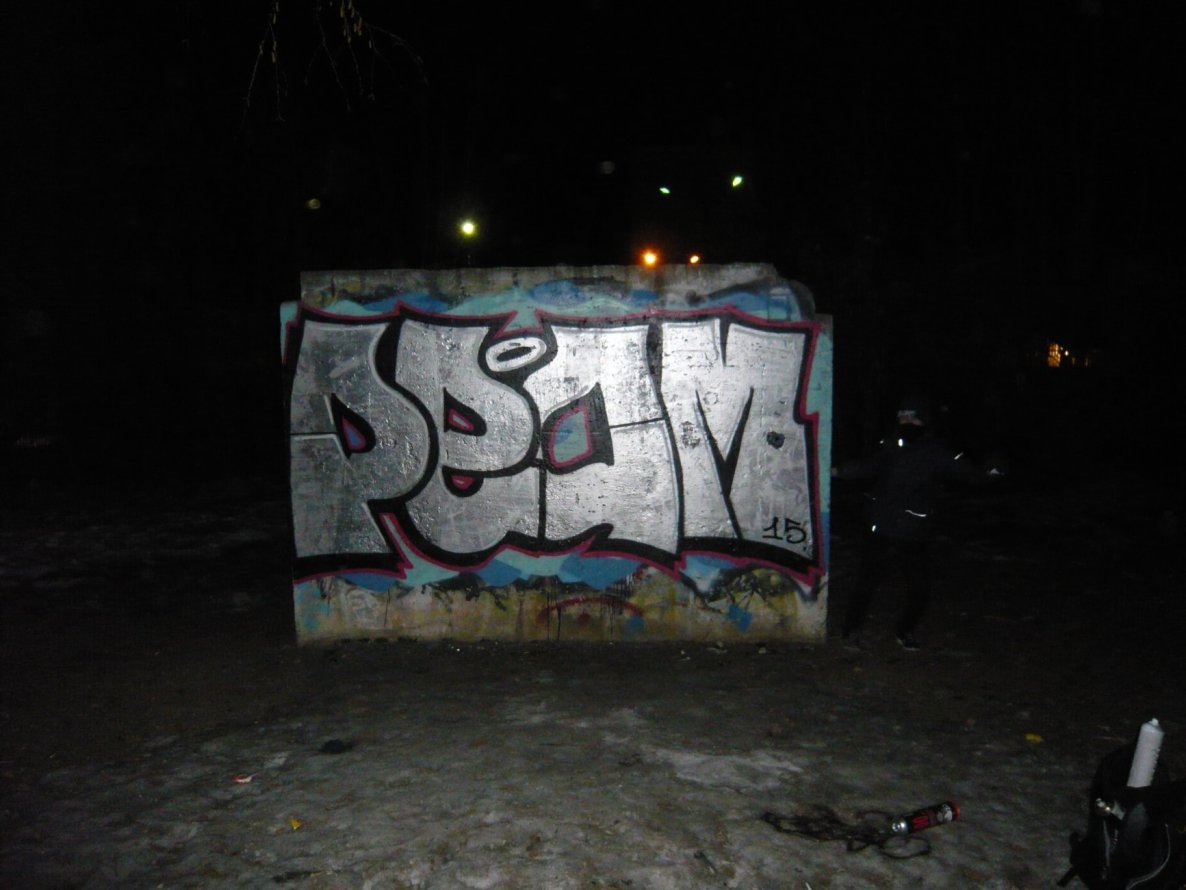 Graffiti Bombing in Iceland - Photo by Amer_MFLS (2015)