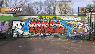 Graffiti Wall - Photo by Amer_MFLS - amer, mfl (2014)