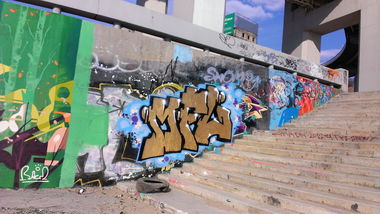 Graffiti Wall in Nizhny Novgorod - Photo by Amer_MFLS - amer, mfl (2014)