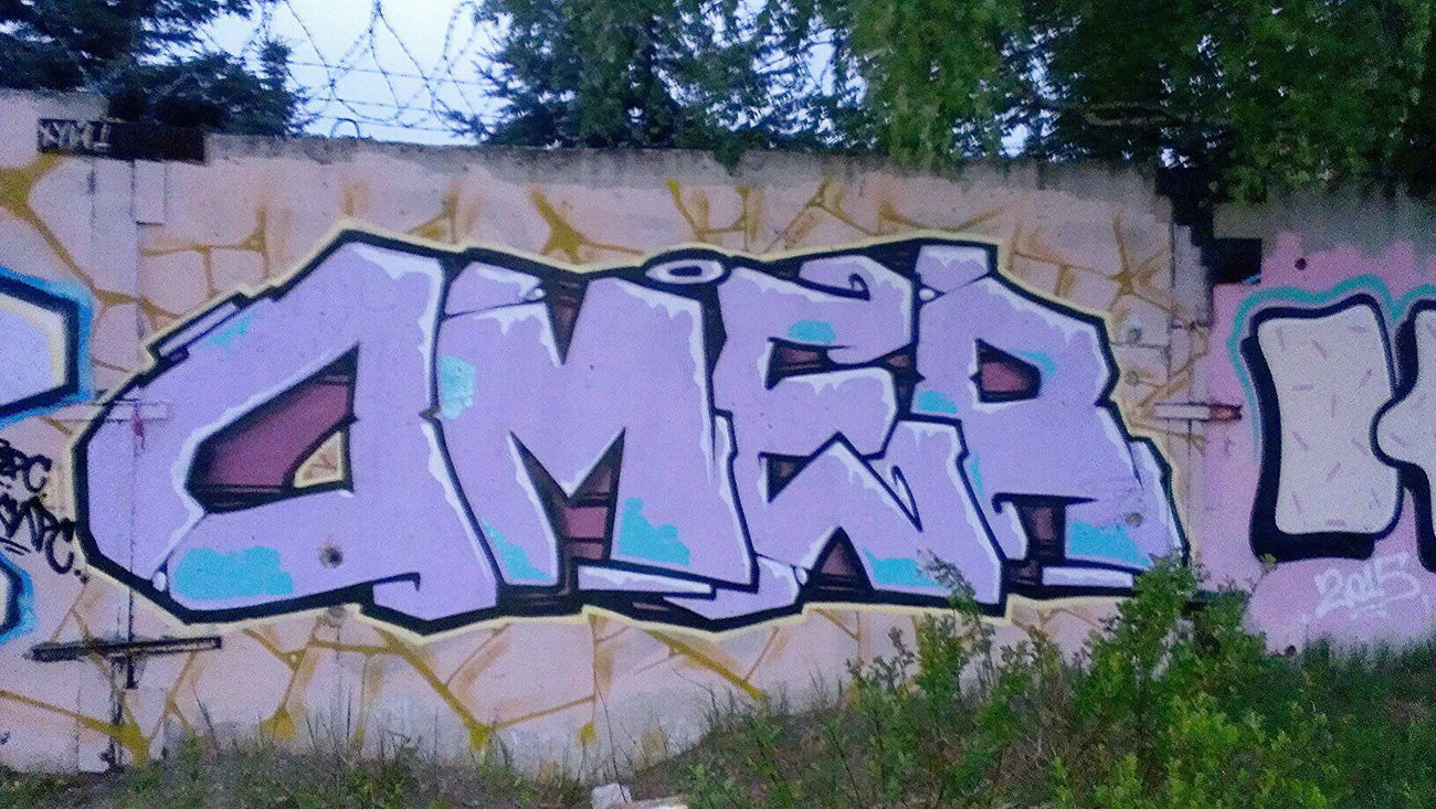 Graffiti Wall - Photo by Amer_MFLS - amer, mflots (2015)