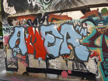 Graffiti Wall - Photo by Amer_MFLS - amer, mfl (2014)