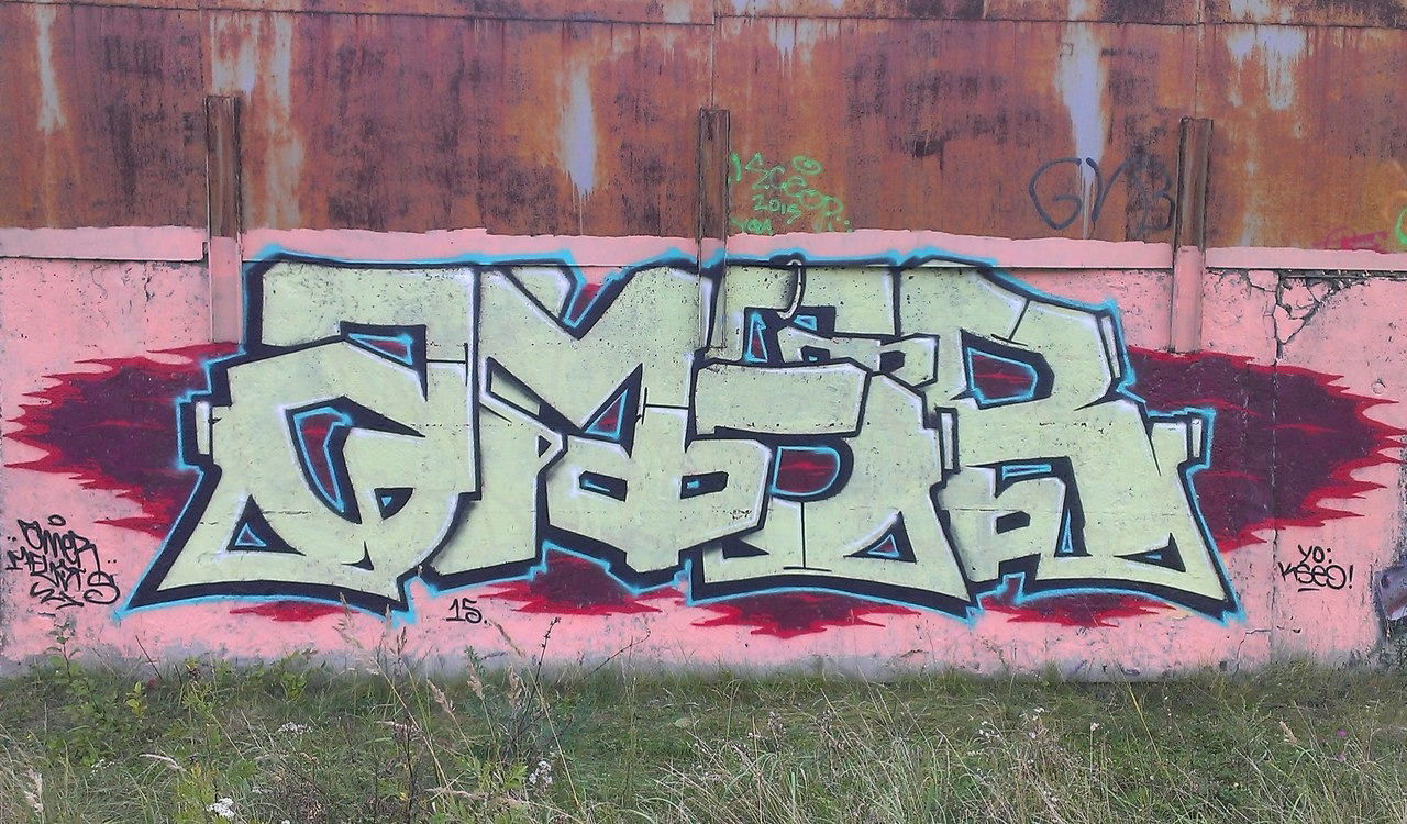 Graffiti Wall - Photo by Amer_MFLS - amer, mflots (2015)