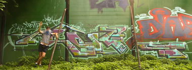 Graffiti Wall in Moscow - Photo by Amesymmetry - Ames (2013)