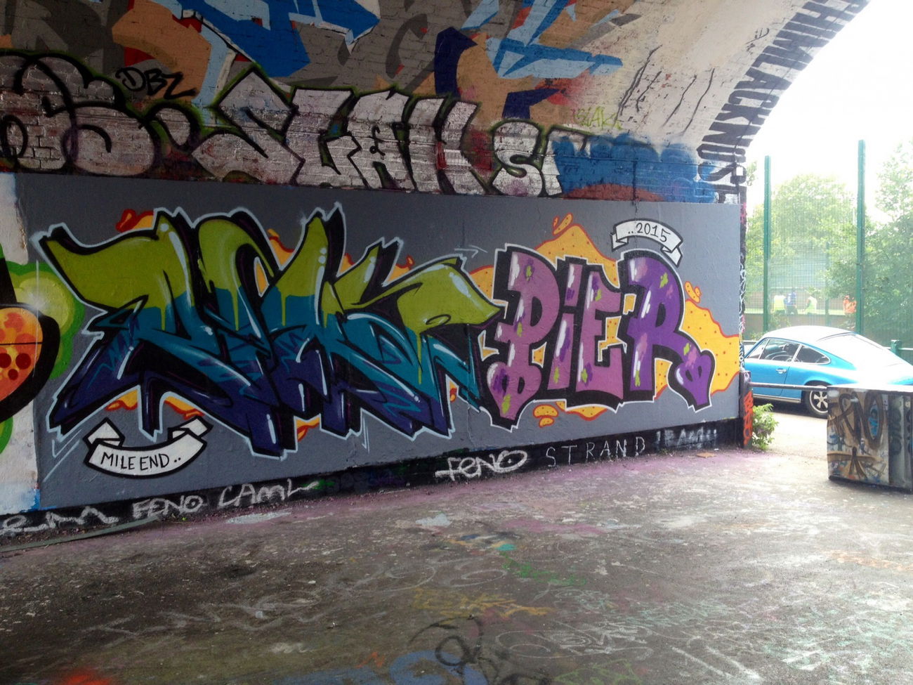 Graffiti Wall - Photo by Amir