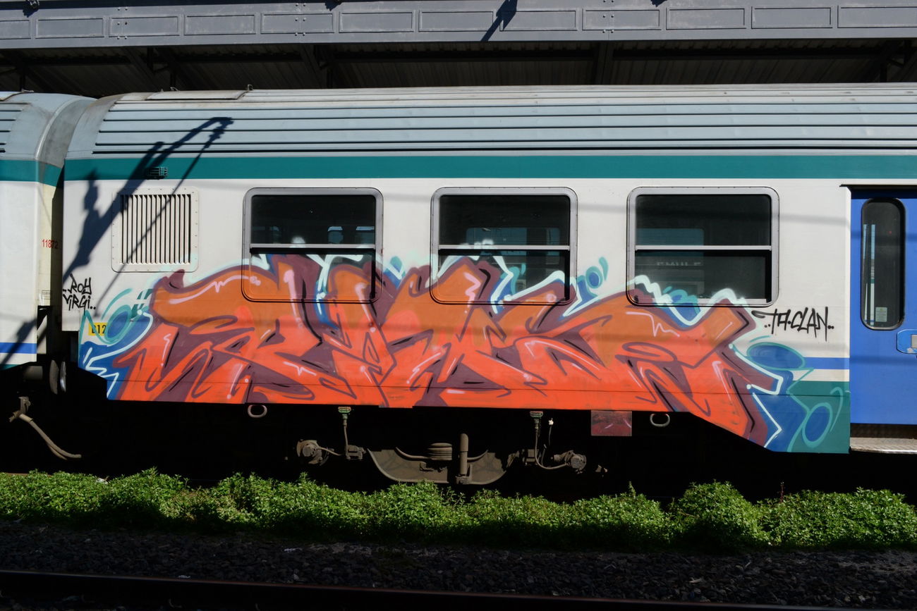 Graffiti Wall - Photo by Amir - train