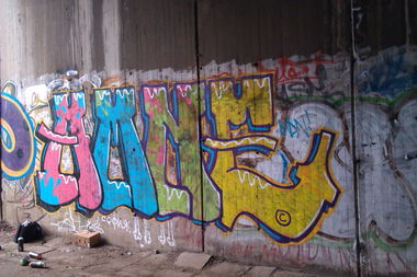 Graffiti Wall in Sofia - Photo by AmneMdns - Amne, Mdns