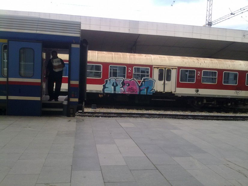Graffiti Train - Photo by AmneMdns (2011)