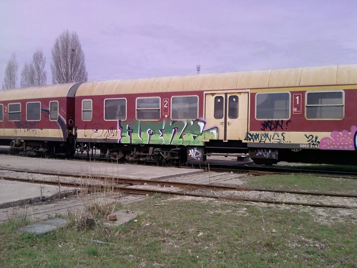 Graffiti Train - Photo by AmneMdns