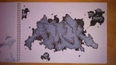 Graffiti Sketch - Photo by Amok (2015)