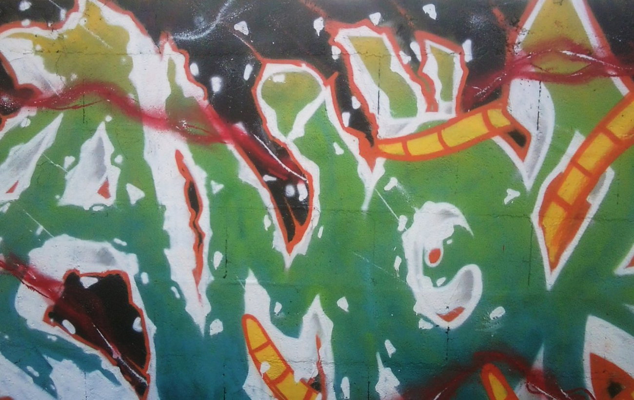 Graffiti Wall in Nantes - Photo by Amors491 - Amors, 491, Elimadlog (2013)