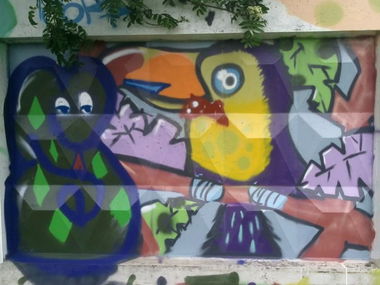 Graffiti Wall - Photo by Amsek