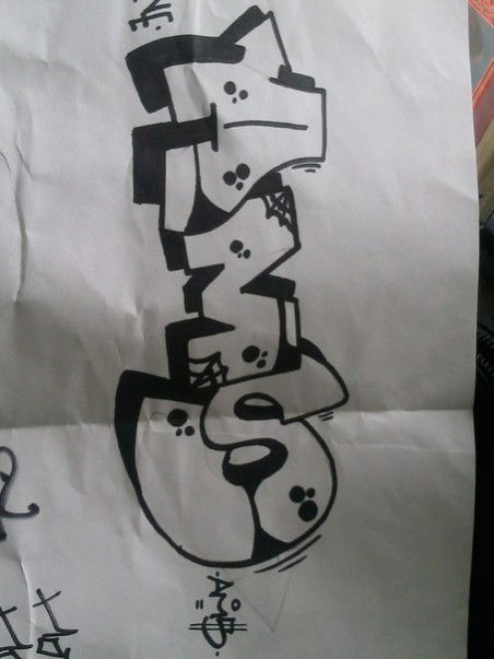 Graffiti Sketch - Photo by Amsek