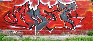 Graffiti Wall in Krasnodar - Photo by Amsi