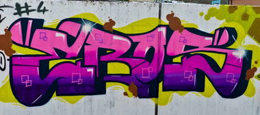 Graffiti Wall in Mainz - Photo by AndiWand - Eros (2013)