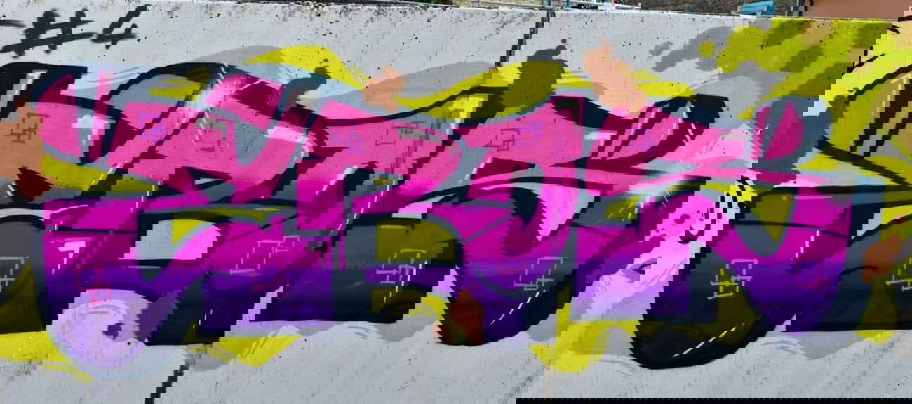 Graffiti Wall in Mainz - Photo by AndiWand - Eros (2013)