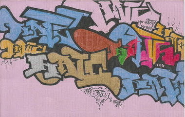 Graffiti Sketch in Mainz - Photo by AndiWand - Nate, Hate, Hustle (2013)
