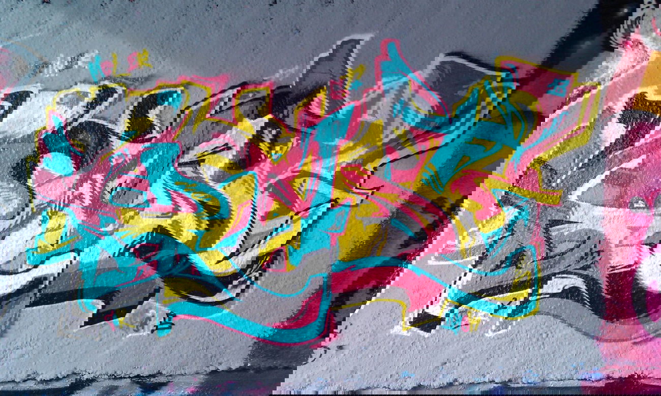 Graffiti Wall in Heidelberg - Photo by AndiWand - kaot, retro, reks