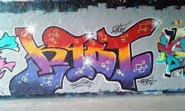 Graffiti Wall - Photo by AndiWand - kaot, eros, frankfurt