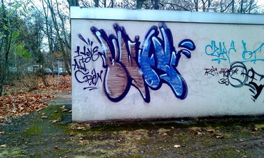 Graffiti Bombing - Photo by AndiWand - BWOL, mainz