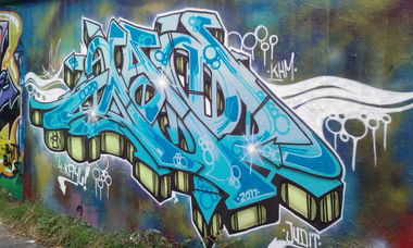 Graffiti Wall - Photo by AndiWand - mad, mainz (2011)