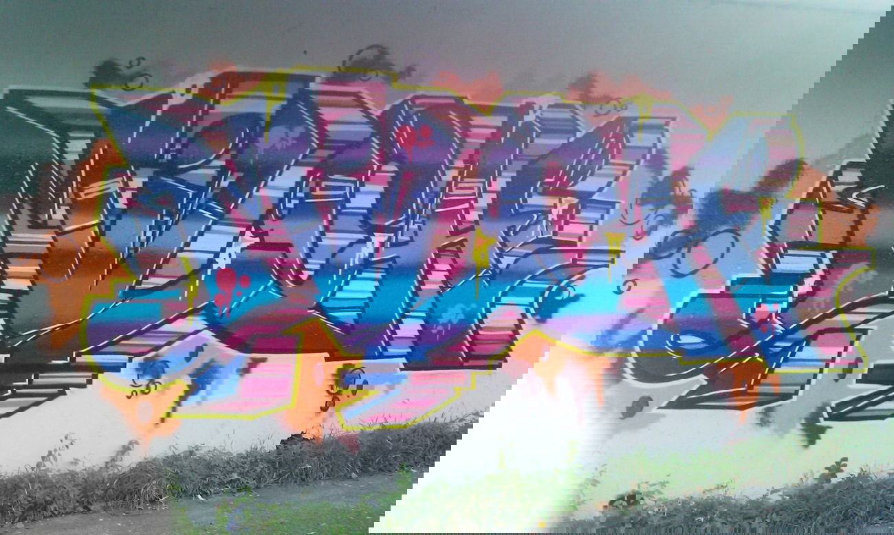 Graffiti Wall in Mainz - Photo by AndiWand - milch, ams, mainz