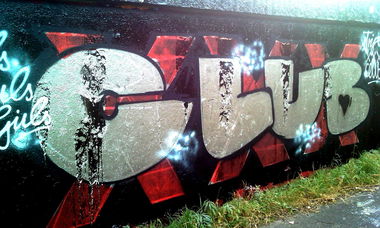 Graffiti Wall - Photo by AndiWand - club, mainz, mh