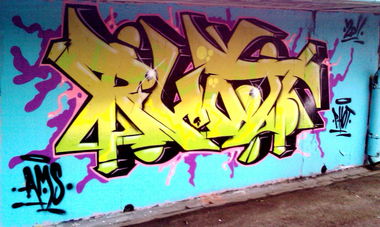 Graffiti Wall - Photo by AndiWand - phot, ams, mainz (2011)