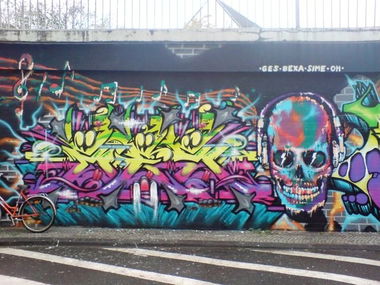 Graffiti Wall - Photo by AndiWand - Bonn, Sprayen, gegen
