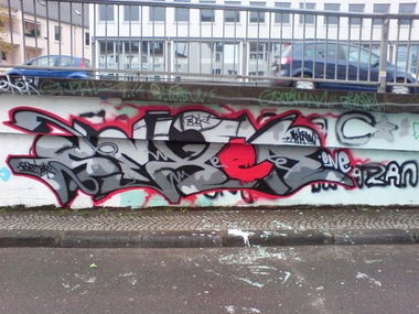Graffiti Wall - Photo by AndiWand - Sexer, One, Bonn