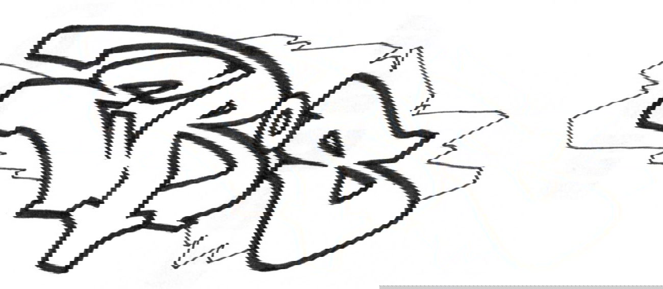 Graffiti Sketch - Photo by AndiWand - Eros