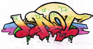 Graffiti Sketch - Photo by AndiWand - Kaot