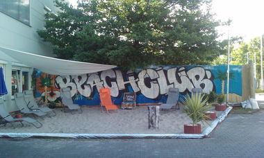 Graffiti Wall in Mainz - Photo by AndiWand - beach, club