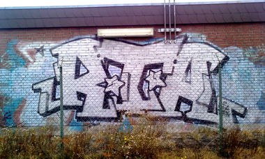 Graffiti Bombing in Mainz - Photo by AndiWand - oldschool, RTA, real