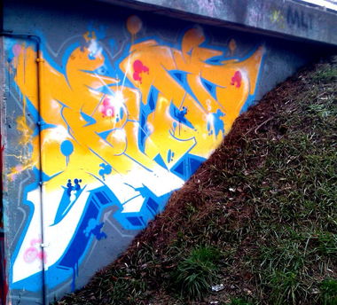 Graffiti Wall in Mainz - Photo by AndiWand - Phot, AMS