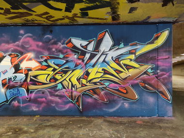 Graffiti Wall in Hall Of Fame - Photo by Andre0711 (2018)