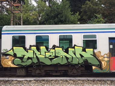 Graffiti Train - Photo by Andre_T